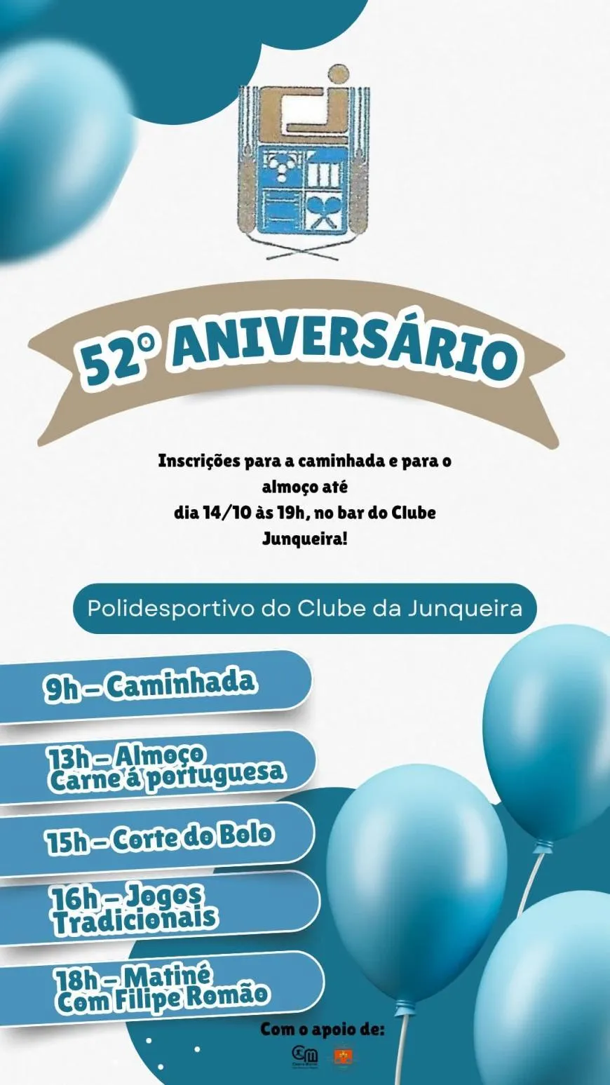 52.ª Aniversário do Clube da Junqueira
